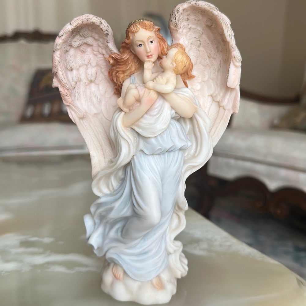 Vintage Roman Seraphim Classics Angel Seraphina Heavens Helper 1994 Figurine